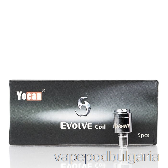 Vape 10000 Дръпки Yocan Evolve Replacement Coils 0.8ohm Ceramic Donut Coils